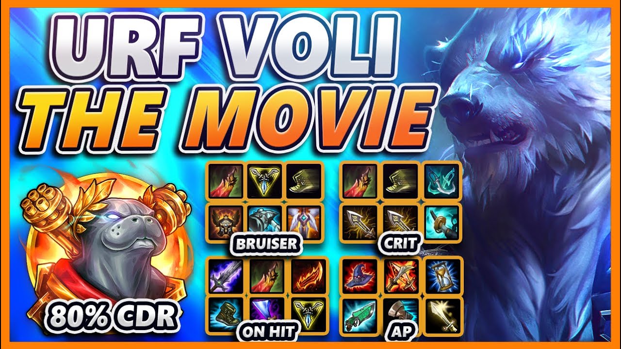 *396 KILLS* EVERY URF VOLIBEAR BUILD IN ONE VIDEO (THE MOVIE) - BunnyFuFuu | League of Legends