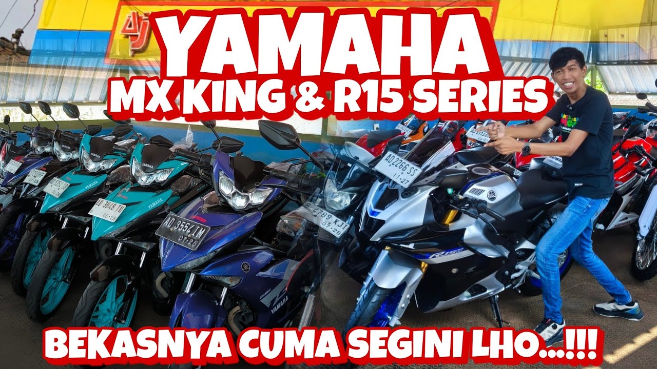 SAATNYA BELI YAMAHA R15 & MX KING, BEKASNYA CUMA SEGINI!? motor bekas murah - ANEKA JASA MOTOR 