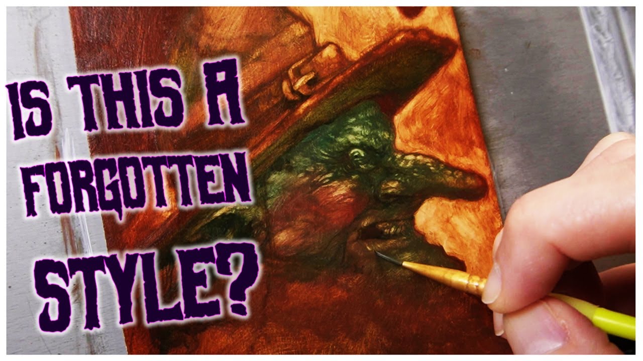 How to paint a WICKED witch SUPER FAST! with 3 colors