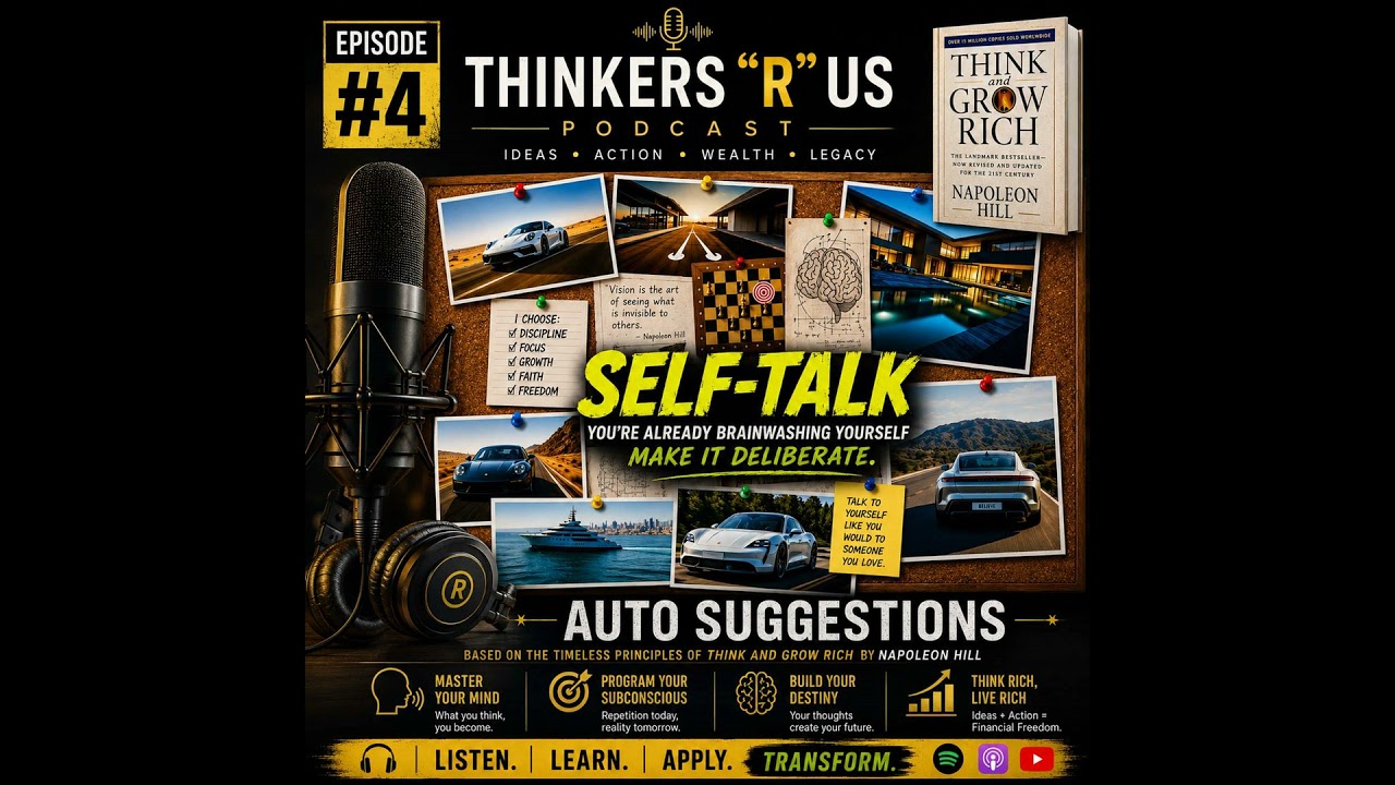 Podcast Episode 4: Auto-Suggestion (Think and Grow Rich)