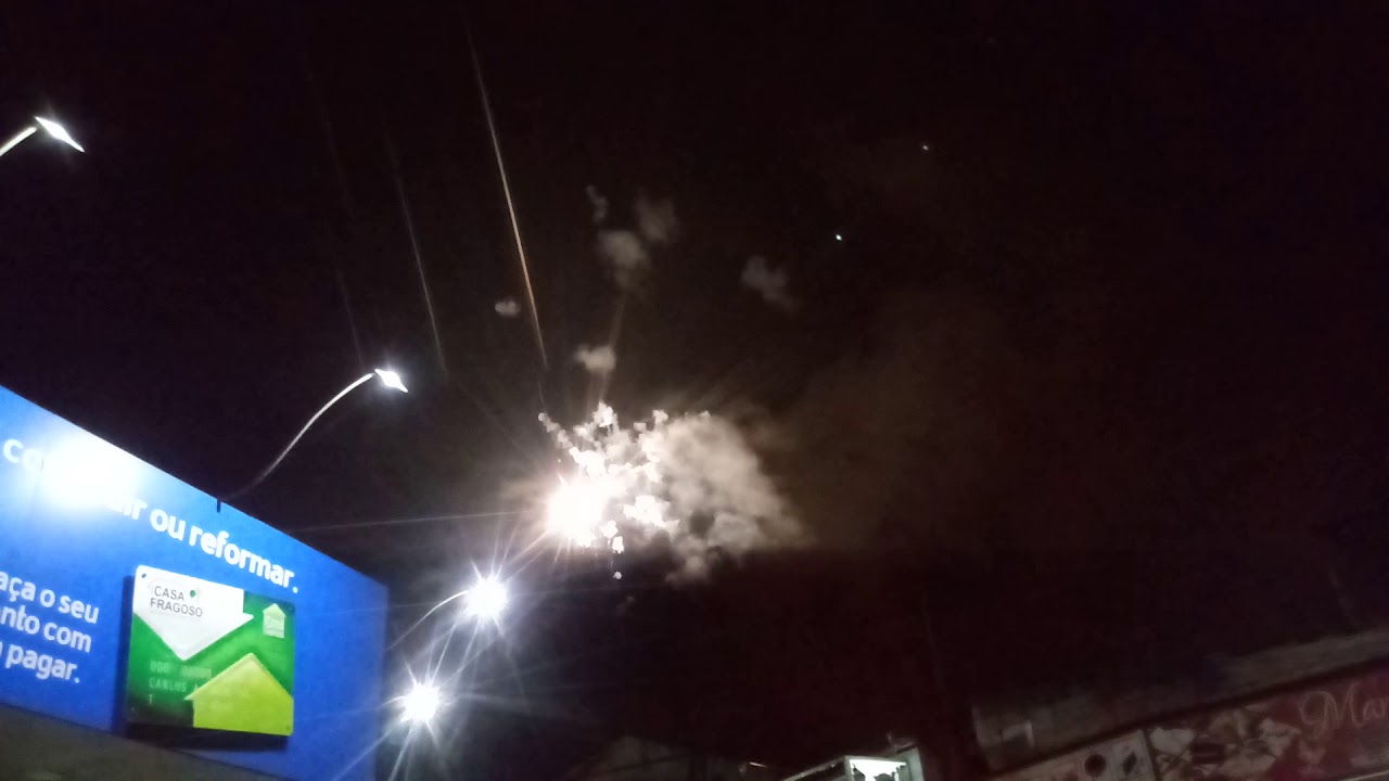Queima de Fogos - Carnaval 2018 - Magé, RJ - Parte 2/2