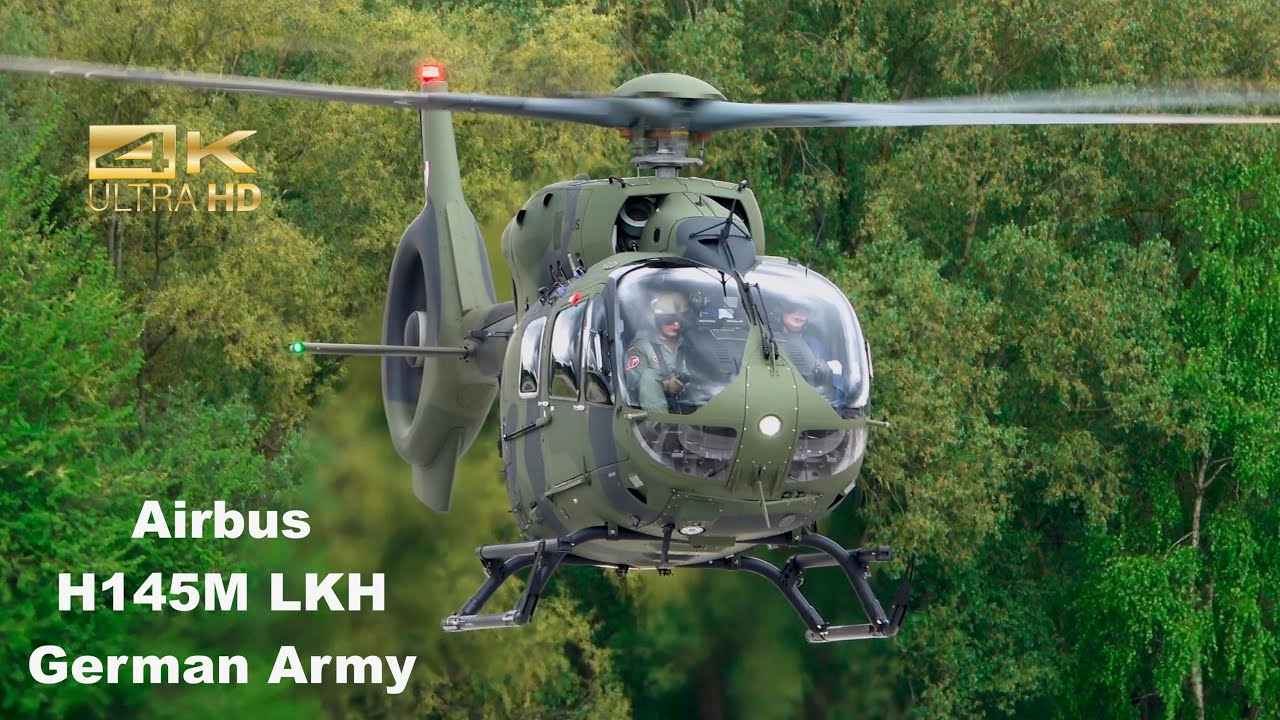 Airbus Helicopters H145M LKH from the German Army D-HADI 75+01 at Manching Airport IGS ETSI