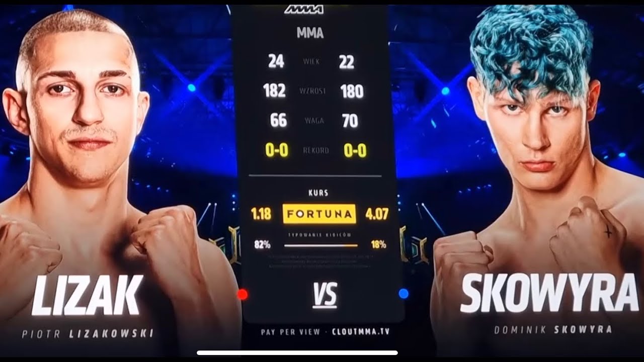 PIOTR LIZAKOWSKI vs DOMINIK SKOWYRA CLOUT MMA 1 WARSZAWA