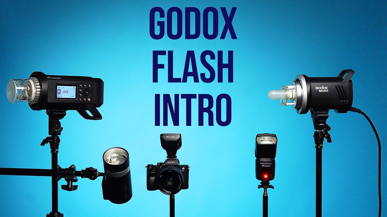 Выносная вспышка Godox серии X для начинающих // AD200 AD600 AD300 AD400 V1 V860II