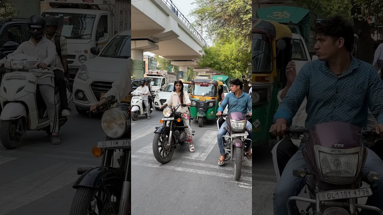 Random bullet video 😇 #youtubeshorts #publicreactin #bikergirl #bulletgirl #public #ytshorts