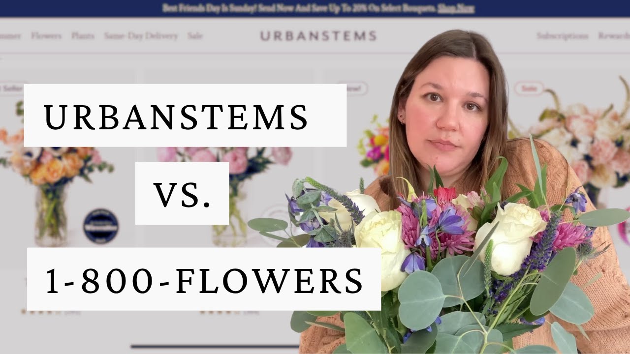 UrbanStems vs. 1-800-Flowers | Honest Flower Delivery Review & Comparison