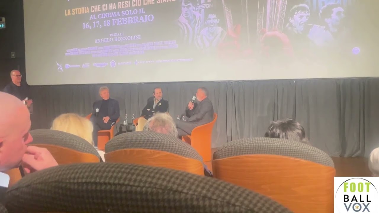 JUVENTUS PRIMO AMORE - la presentazione del documentario con Boniek e Tardelli a Milano