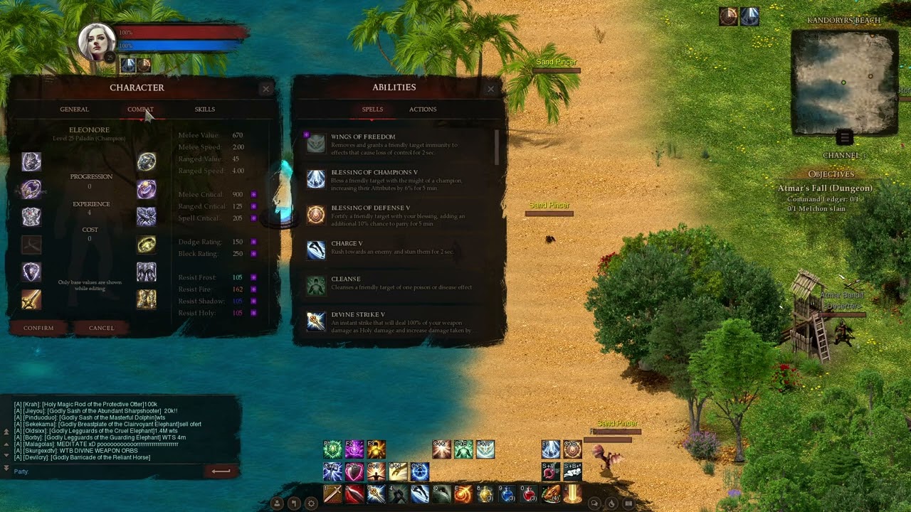 Dreadmyst Paladin build - High DPS and CRIT