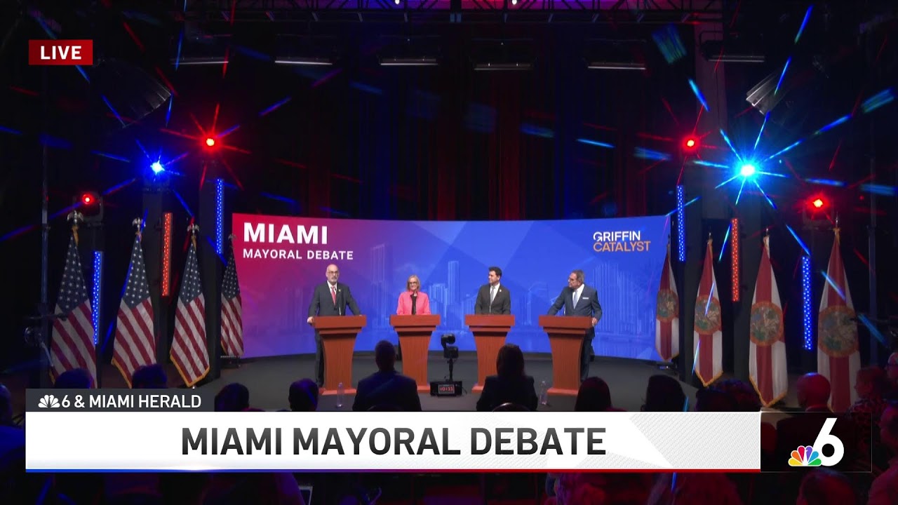 WATCH LIVE: Miami Mayoral Debate