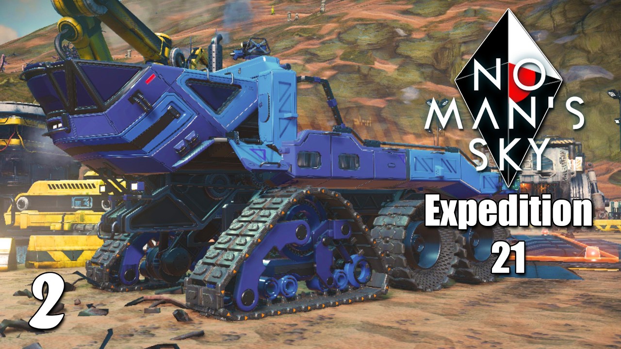 Expo 21: Mit dem Kolloss unterwegs [Live Let's Play: No Man's Sky #2]