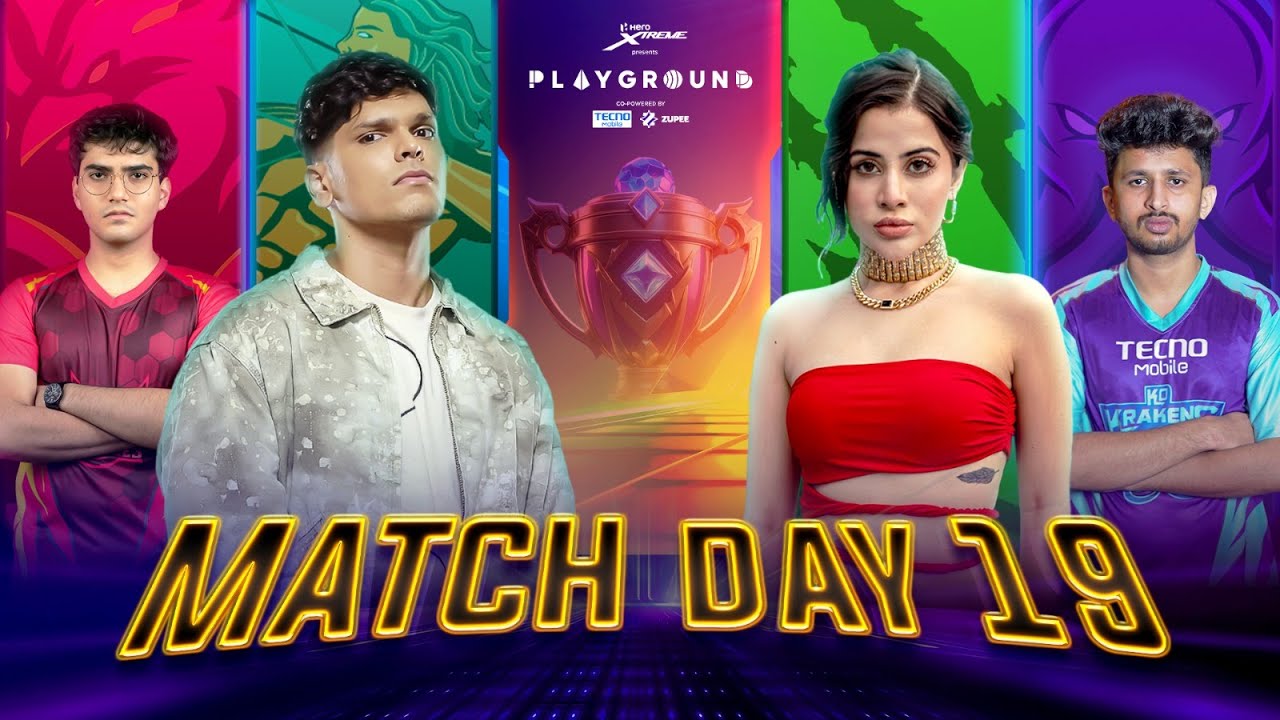 Playground 4 | Match Day 19 | Gang Beasts | Urfi, Elvish, Munawar, Mythpat, Mortal | @AmazonMXPlayer
