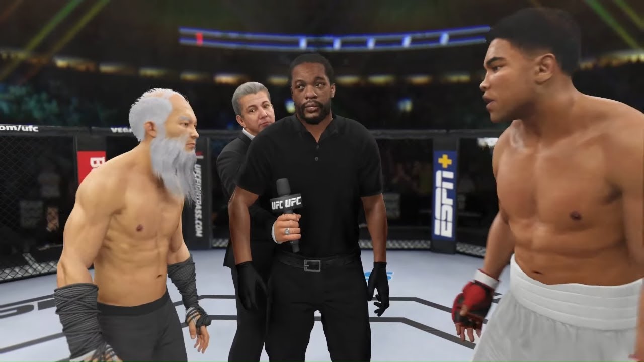 Old Bruce Lee vs. Muhammad Ali - EA Sports UFC 4
