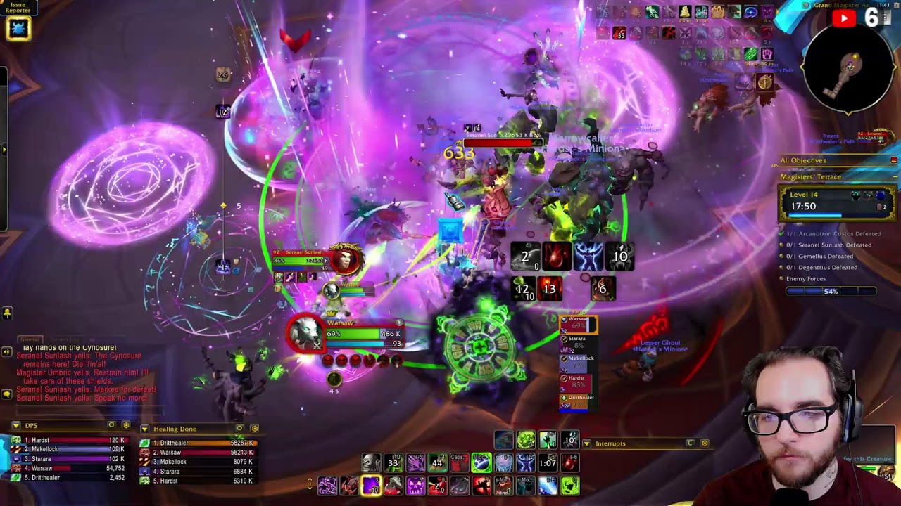 Blood DK Mythic+ Pugging in the Midnight Beta | WoW Tank POV