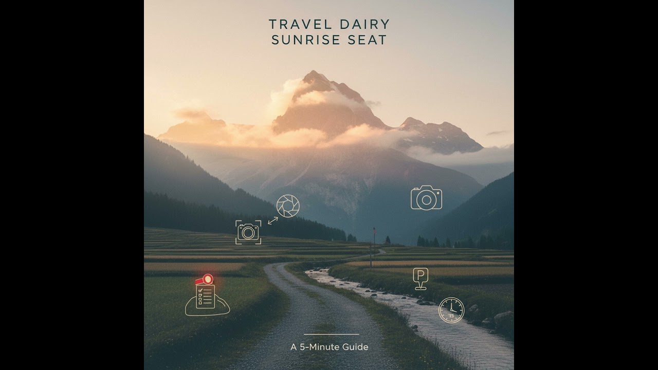 Sunrise Seat: A 5‑Minute Guide to Catching Morning Light Respectfully