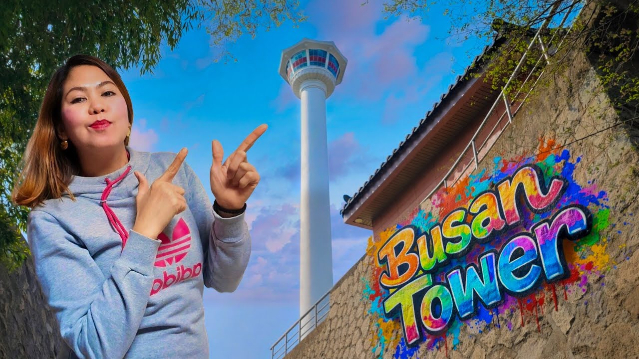 FIRST TIME IN BUSAN! 🇰🇷 Exploring the Iconic Busan Tower #DiamondTower #BusanTower #TravelKorea