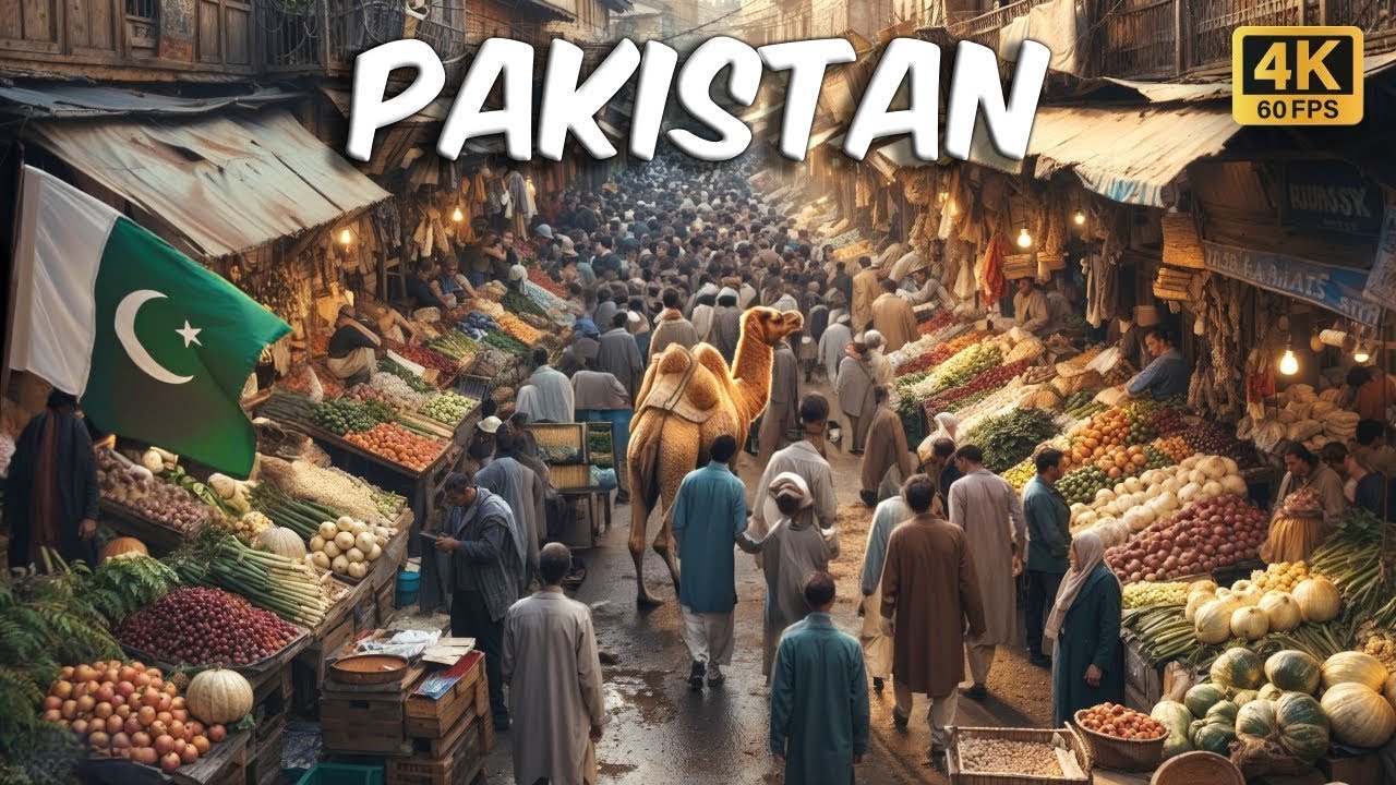 🇵🇰 Vibrant Ichra Market: A Lahore Walking Tour (Pakistan Street Food & Culture) [4K HDR 60fps]