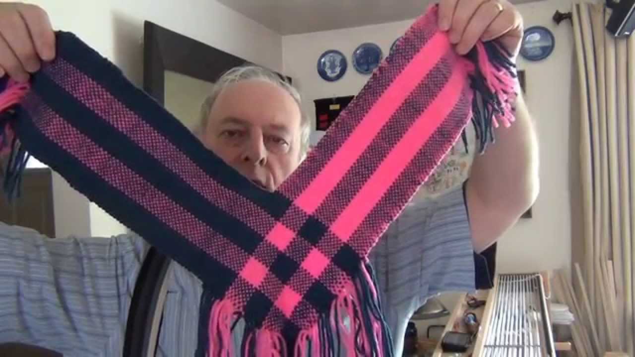 Шаль с двойным переплетением L — часть 1 — настройка ткацкого станка