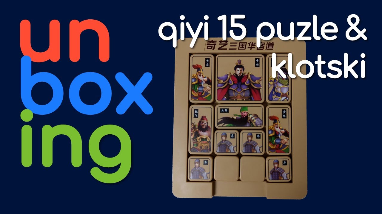 Unboxing Qiyi 15 Puzzle & Klotski Magnéticos | Me Toca un Sorteo!!! | Cubos de Rubik