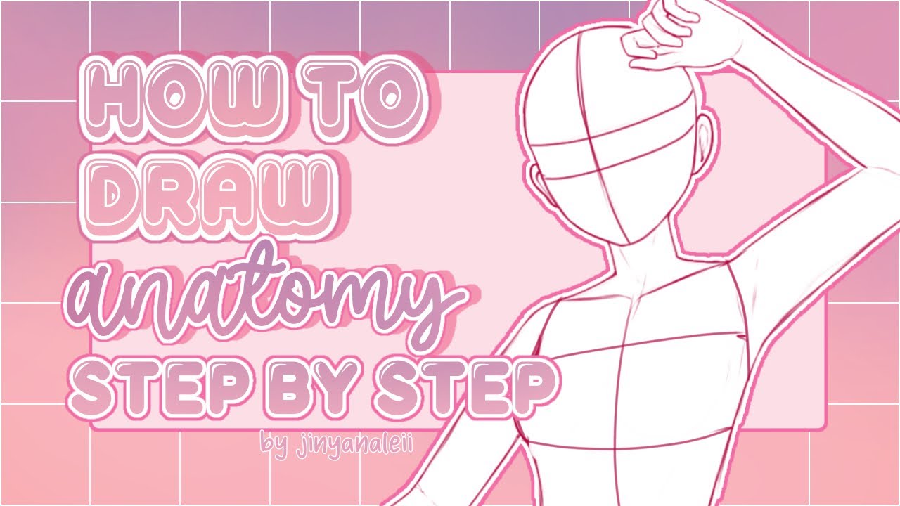 【 How To Draw Anime Anatomy Ibis Paint X on Phone 】