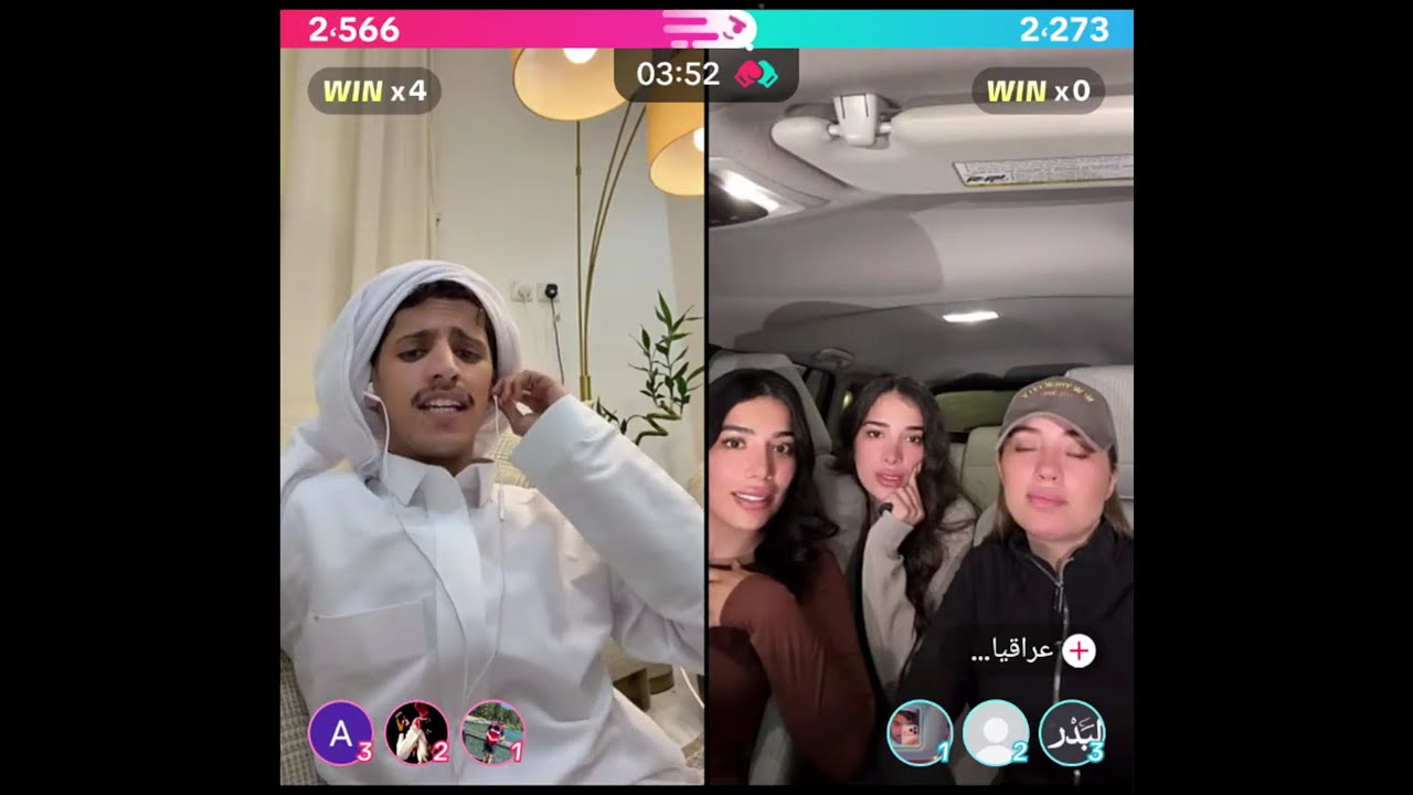 سعود بن خميس مقلب عراقيات في كندا يقول لا تغني و لما سمعوا صوته انصدموا