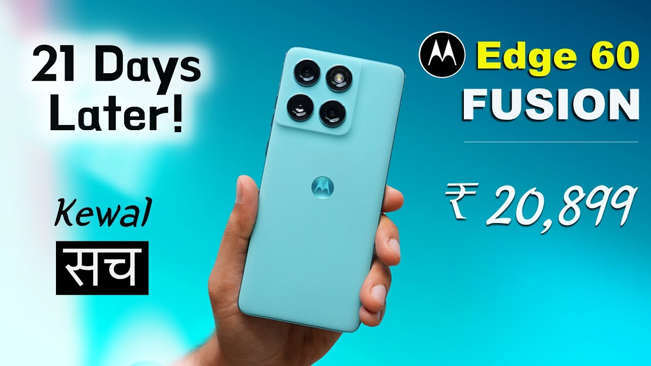 Motorola Edge 60 Fusion Detailed Review After 21 Days | Only Truth You Should Know! (HINDI)