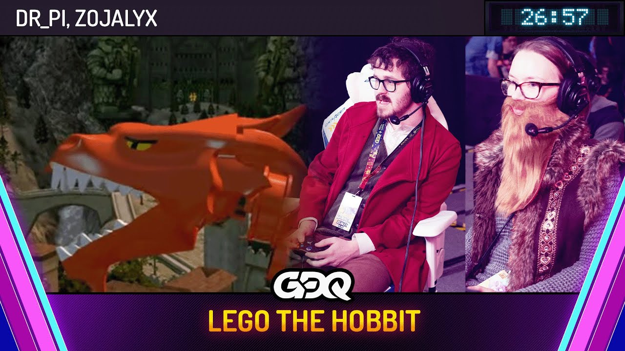 LEGO The Hobbit by Dr_Pi and Zojalyx in 26:57 - Awesome Games Done Quick 2025