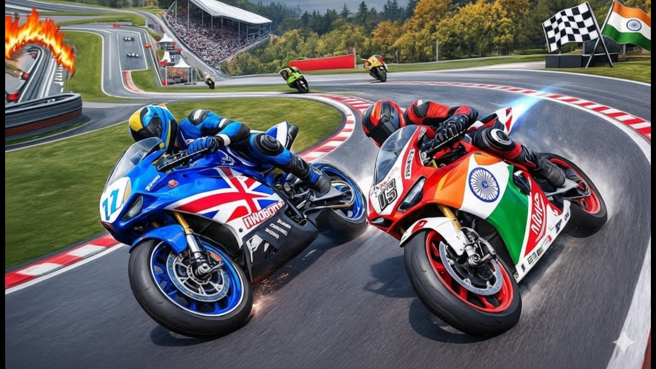 GT Bike Racing India vs USA 🔥 Top  Speed Challenge 400KM/H | Real Racing Game 2026