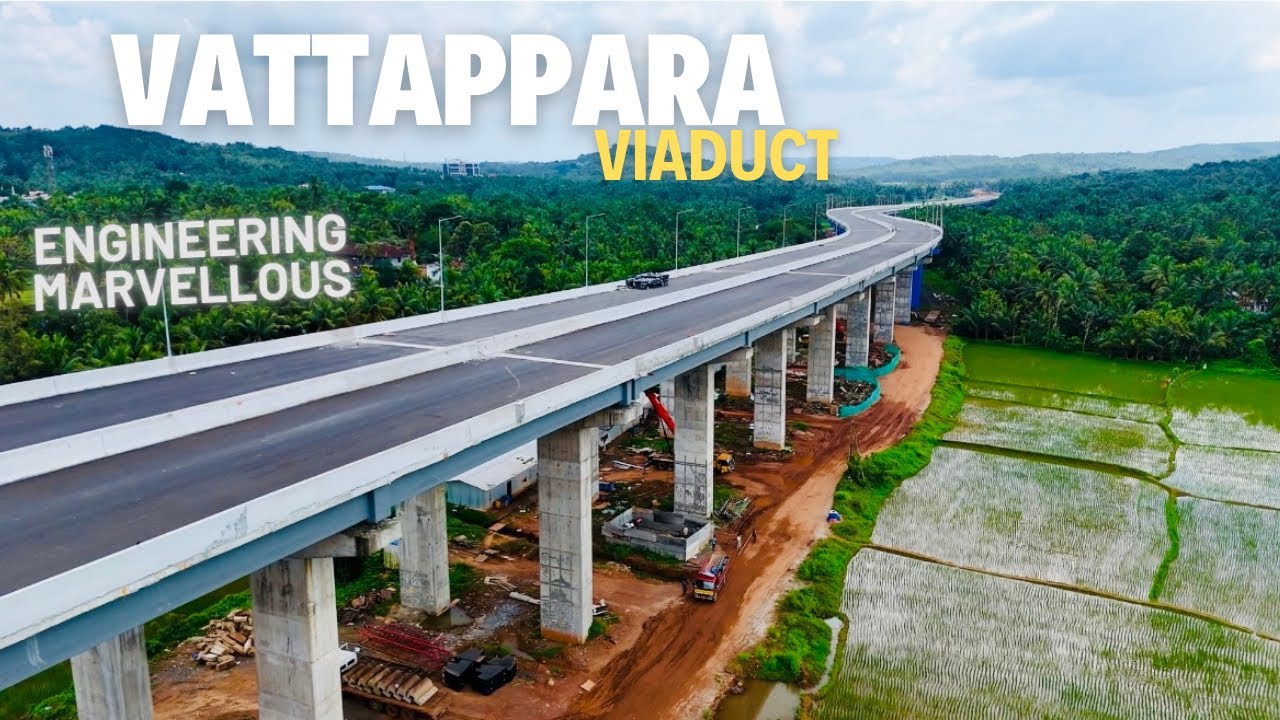 എൻജിനിയറിങ് മഹാത്ഭുതമാകാനൊരുങ്ങി വട്ടപ്പാറ Viaduct| ഇന്ത്യയിൽ ആദ്യമായിട്ടാണ് ഇങ്ങനെയൊരു പാലം| nh66