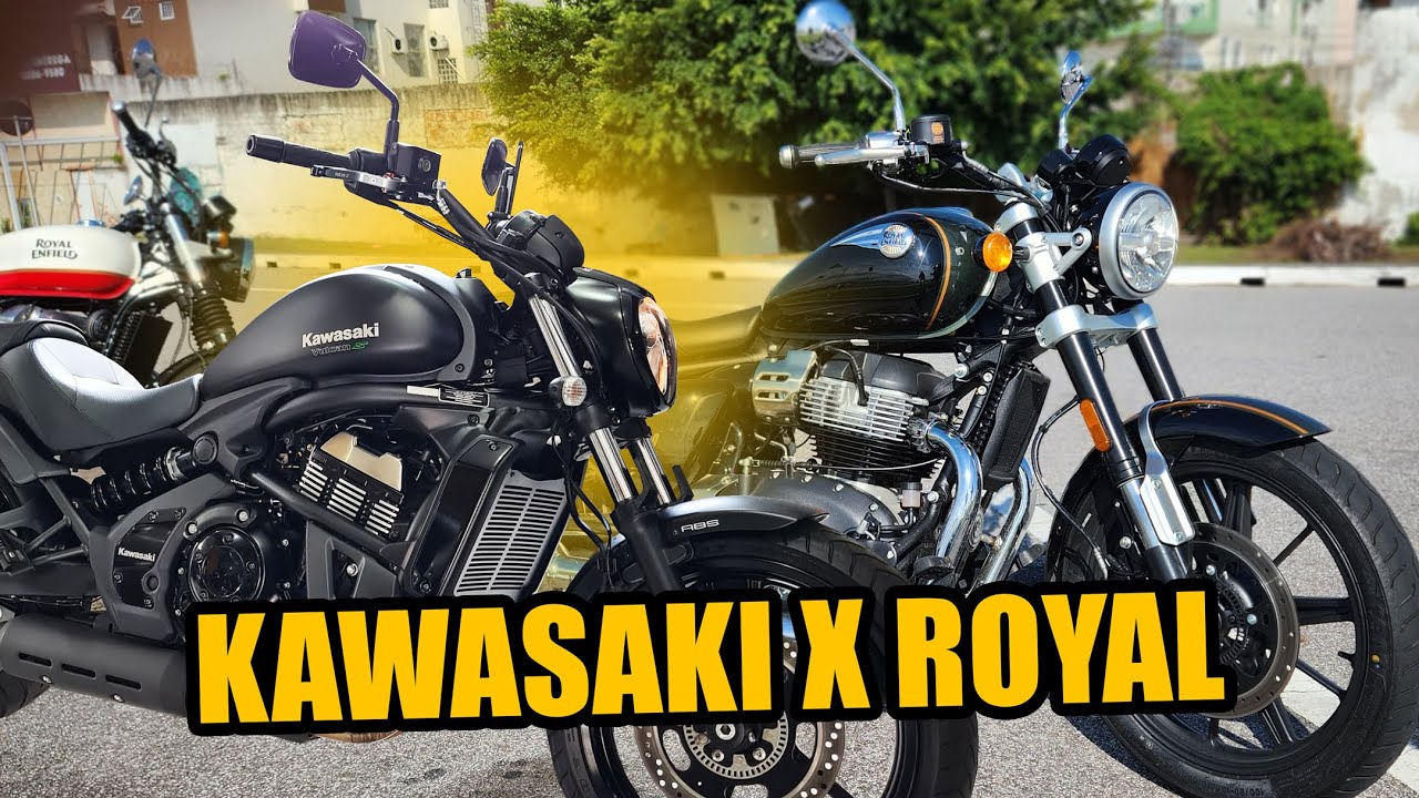 QUAL A MELHOR MOTO PARA COMPRAR? *ROYAL ENFIELD SUPER METEOR OU KAWASAKI VULCAN 650*