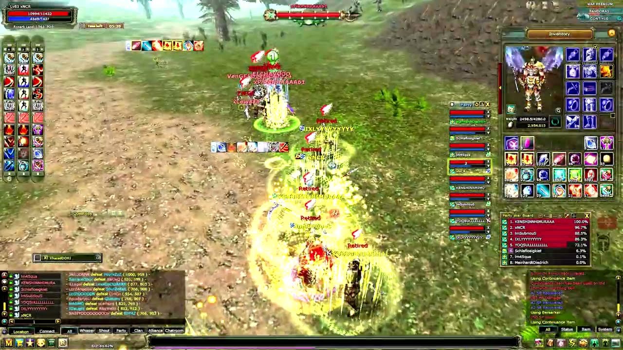 ZIEGDERLAN #pandora #knightonline