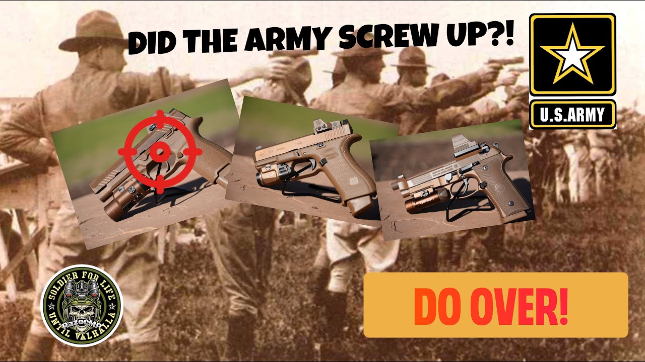 Army Modular Handgun Trial Do Over