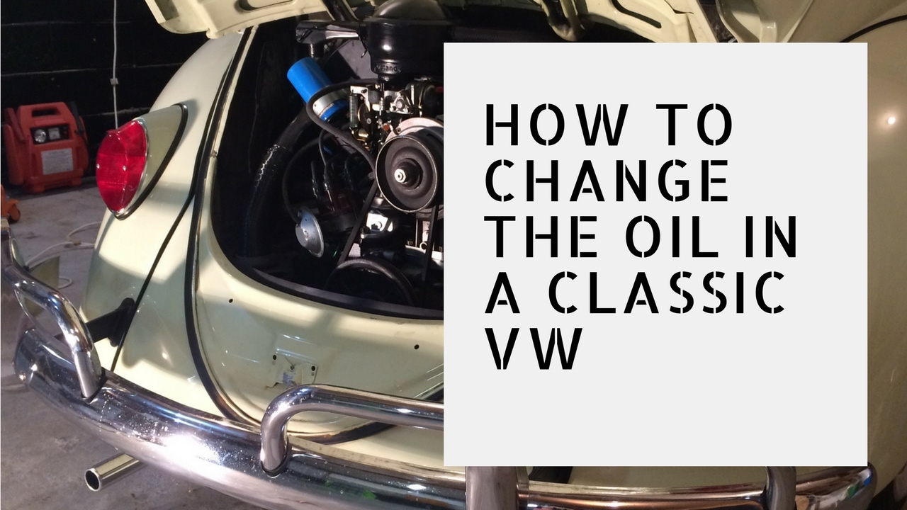 Classic VW Oil Change