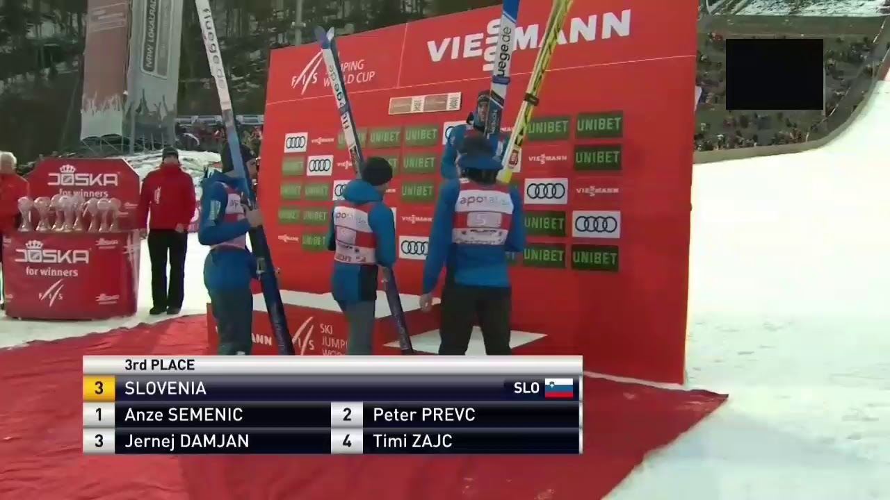 ZWYCIĘSTWO POLSKIEJ DRUŻYNY W WILLINGEN - DEKORACJA + MAZUREK DĄBROWSKIEGO |15.02.2019.