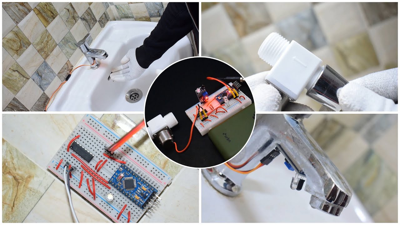 AUTOMATIC WATER TAP USING ARDUINO AND INFRARED SENSOR