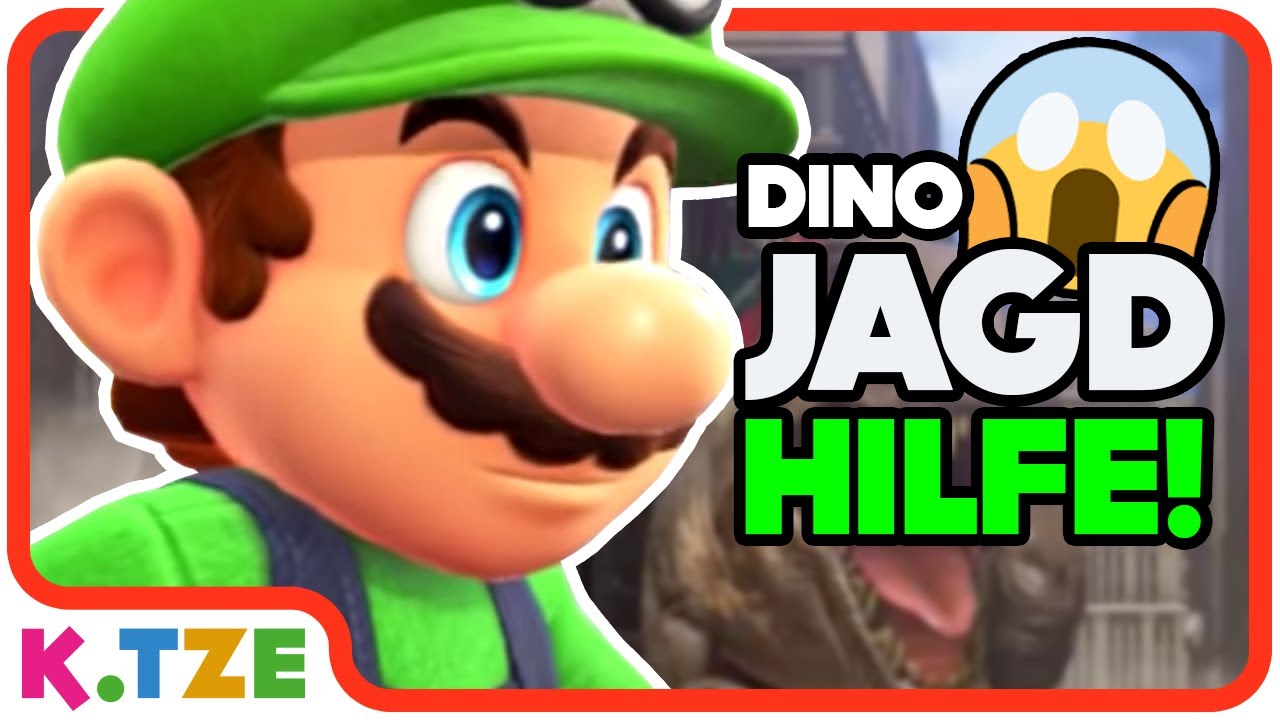 Ein Dinosaurier verfolgt uns! 😱🦖 Super Mario Odyssey für Kinder | Folge 104