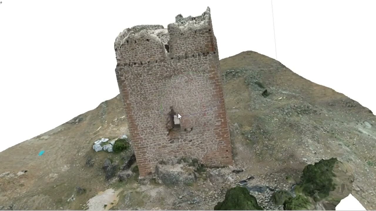 Fotogrametría - Torre Barrachina en Villar del Humo (Cuenca)