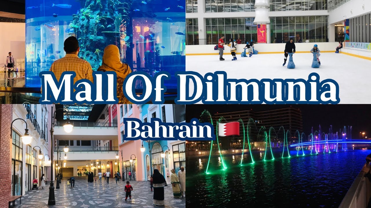 The Mall Of Dilmunia | Aquarium | Ice Skating | Galali, Bahrain 🇧🇭