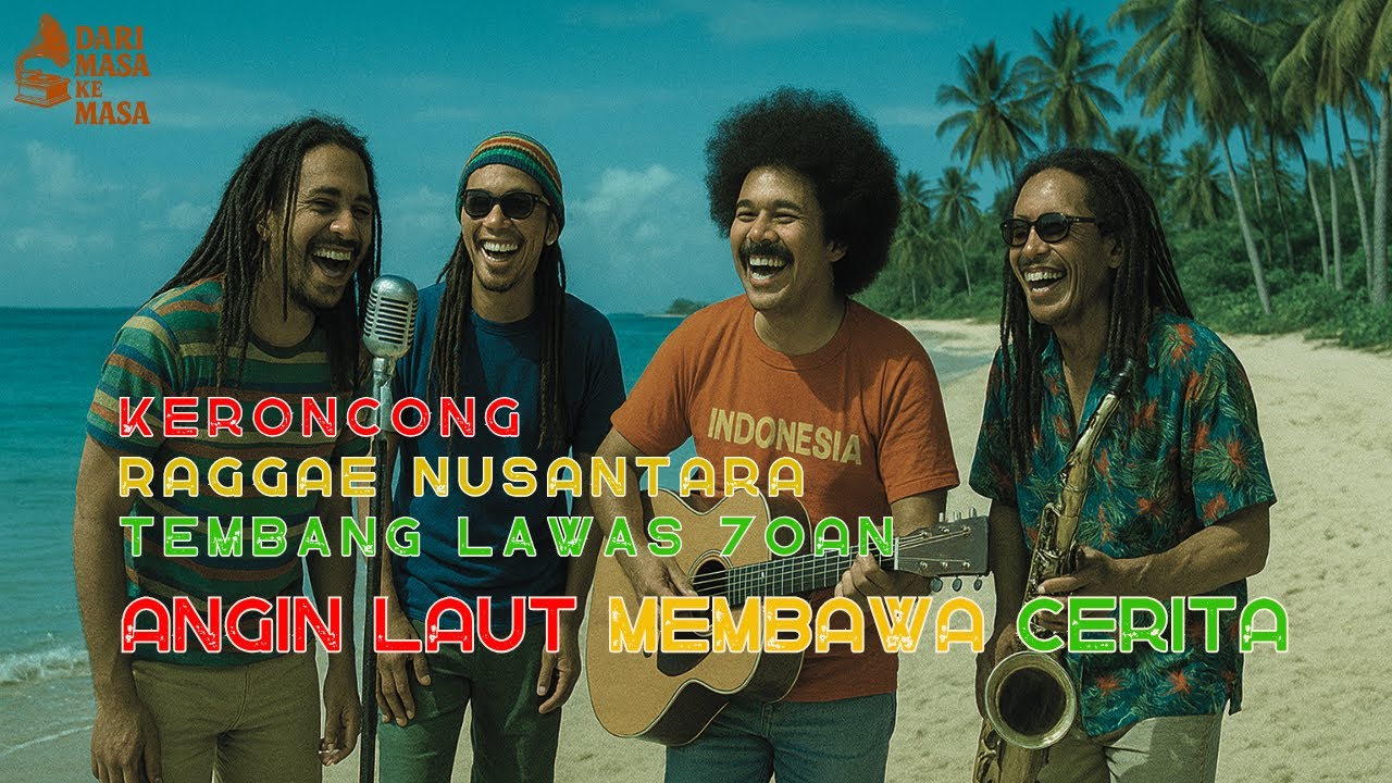 DARI MASA KE MASA | KERONCONG RAGGAE NUSANTARA | TEMBANG LAWAS 70an |  ANGIN LAUT MEMBAWA CERITA