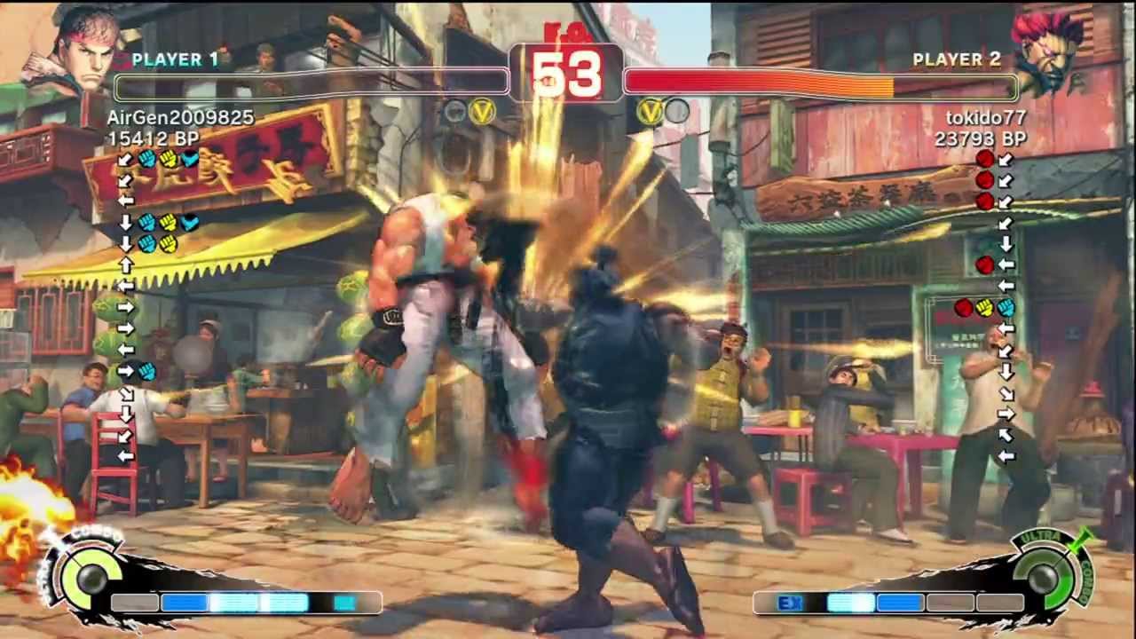 Tokido [Akuma] vs Air [Ryu] SSF4 Japanese Online Ranked Matches - TRUE-HD - Exclusive!