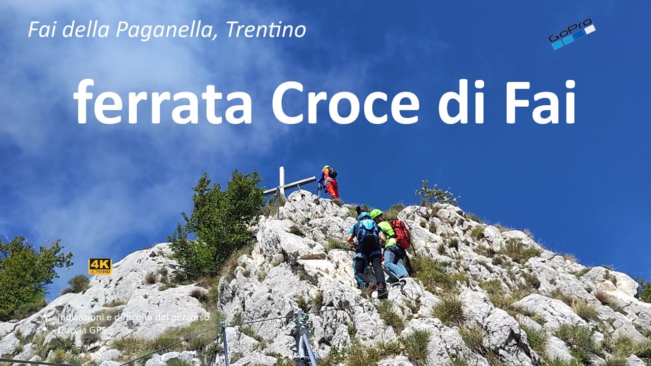 Ferrata Croce di Fai, Fai della Paganella (Trentino)