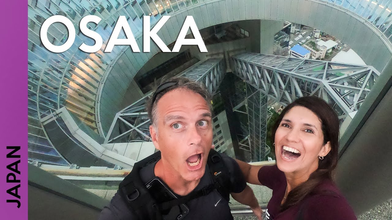 ЯПОНИЯ: Замок в Осаке, вокзал в Осаке и здание Umeda Sky Building | Vlog 2