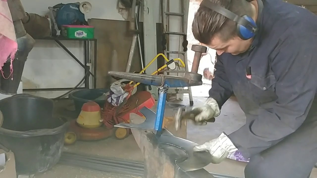 Medieval armour construction - Making a kettle helm Pt. I