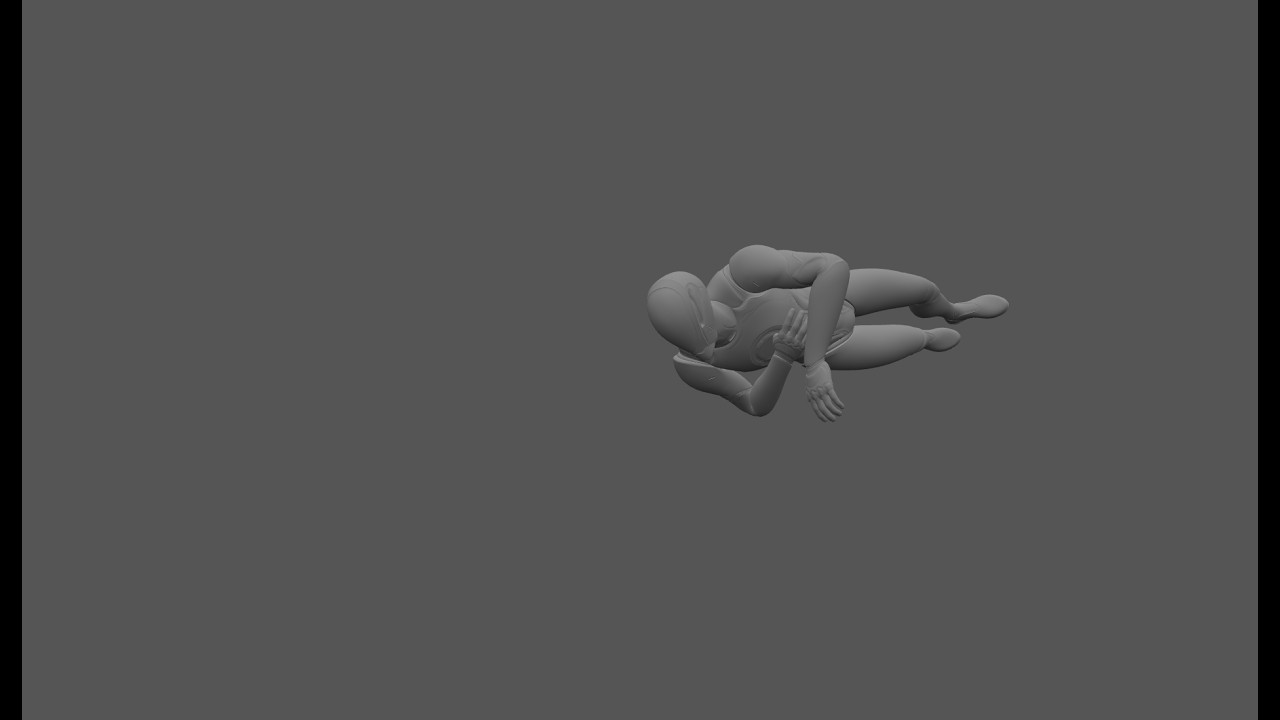 Creating Round Off Backflip 360 on UE5 Manny with Cascadeur - Timelapse