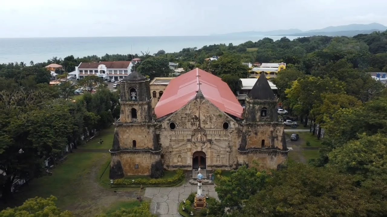 Beautiful Miag-ao Church Aerial Shot #iloilo #djimini2 #miagao