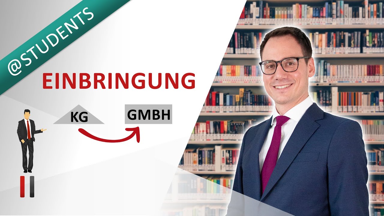 Einbringung/Anwachsung Personenunternehmen in Kapitalgesellschaft (GmbH) & Anteilstausch | Teil 4/5