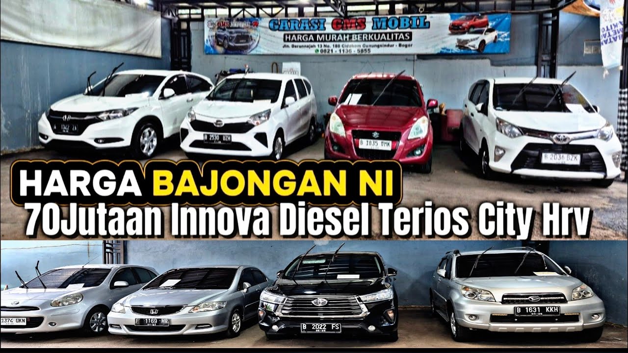 Garasi GMS Motor Ni Harga Bajong Mobil Bekas nya Rapih Pajak On Innova Diesel Terios Hrv City Calya