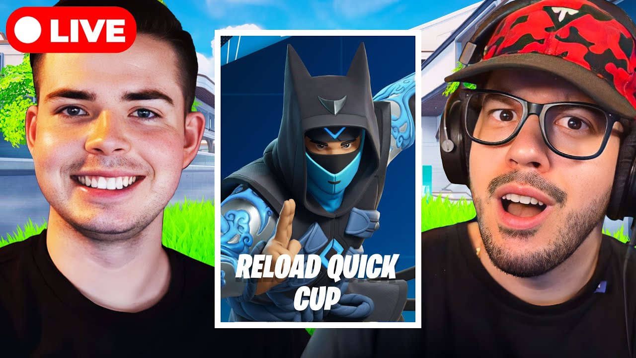 🔴LIVE! - RELOAD FNCS EWC FINALS! (Fortnite)