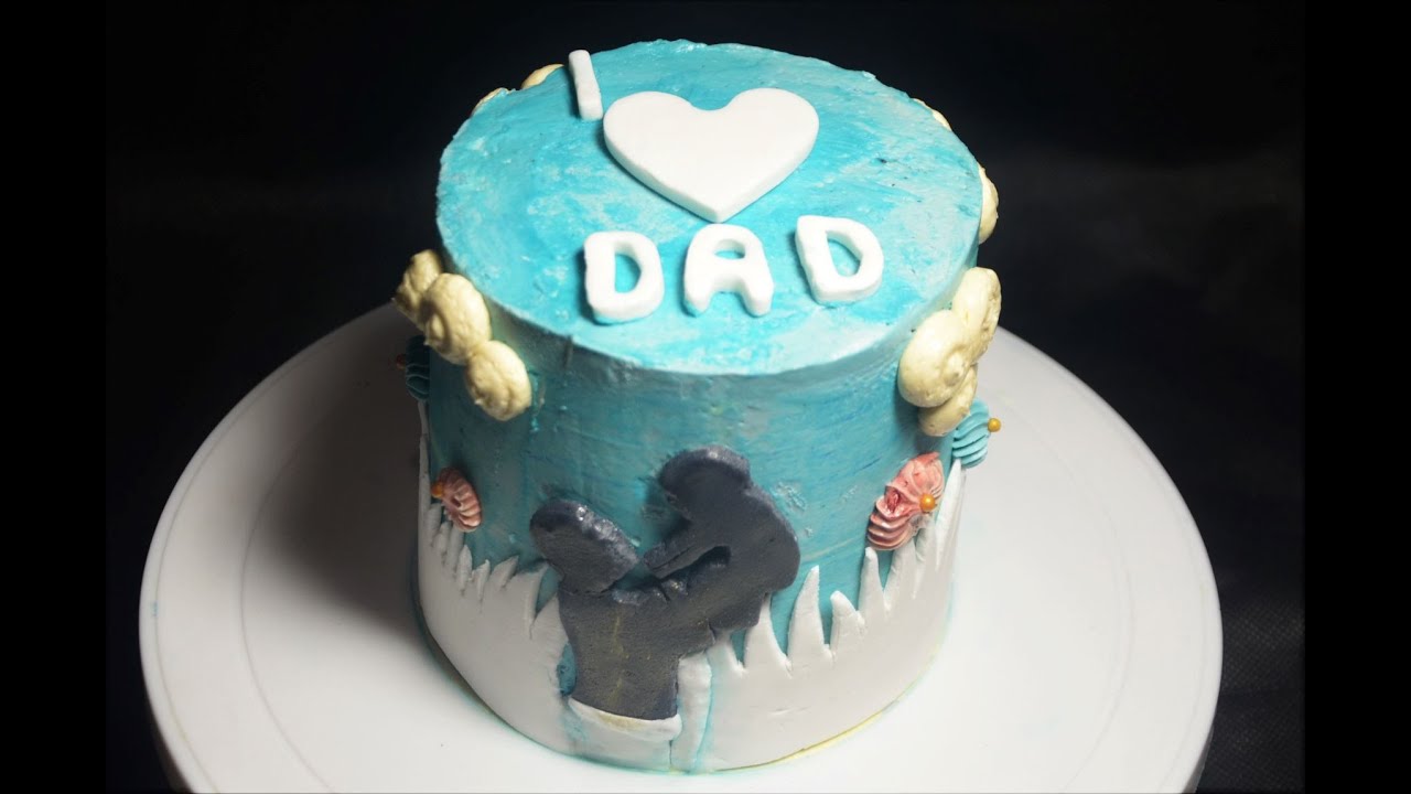 Cake for Dad | Father's Day Cake | Easy Cake Decorating | Cake for Beginners