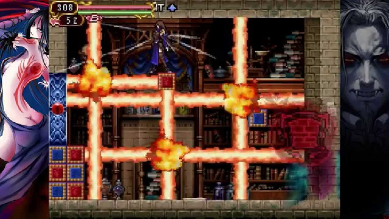 Castlevania Order of Ecclesia NDS - #10 Wallman on Hard Mode MAX Lv.1 No Dmg Medal HD2160p 4K