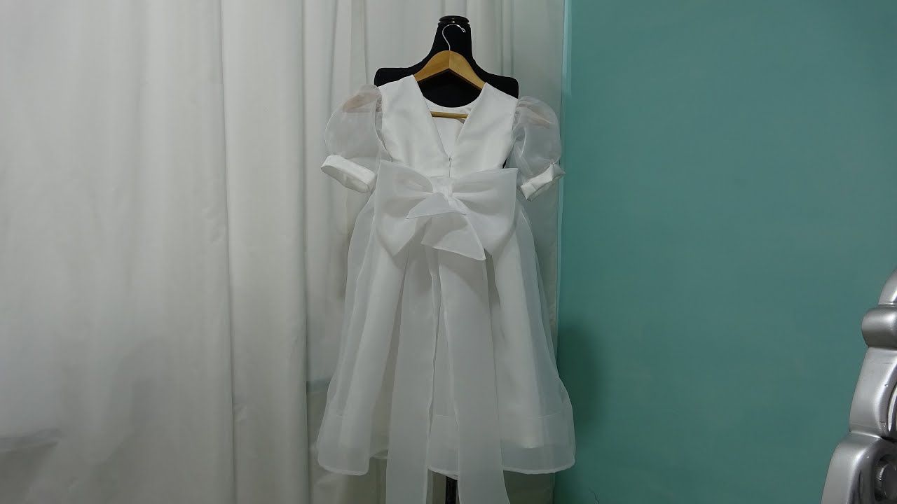 Como trazar vestido de fiesta para niña